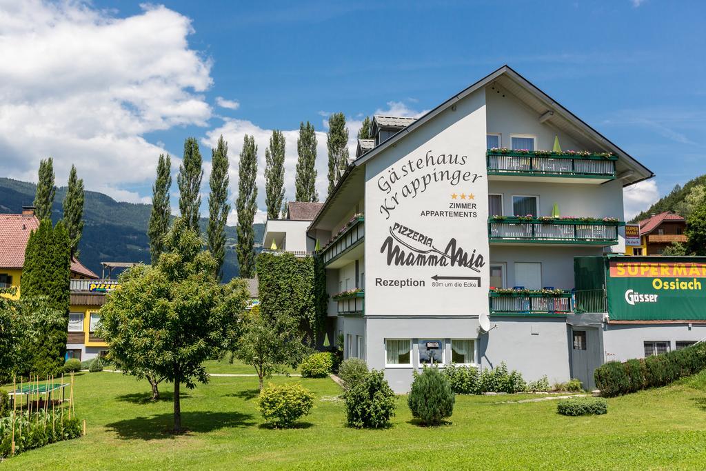 Gaestehaus Krappinger/Pizzeria Mamma Mia Ossiach Exteriör bild